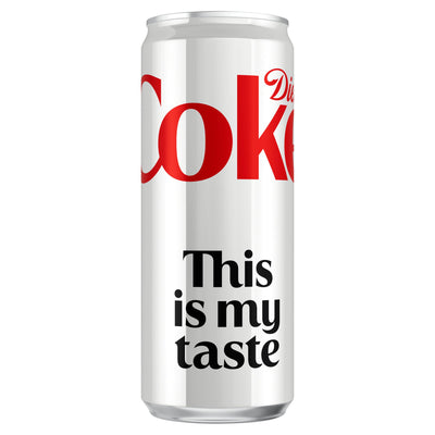 Sainsburys Diet Coke Cola Low Calorie Soft Drink 330ml- Buy online at McGrocer