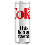 Diet Coke 330ml can - British product