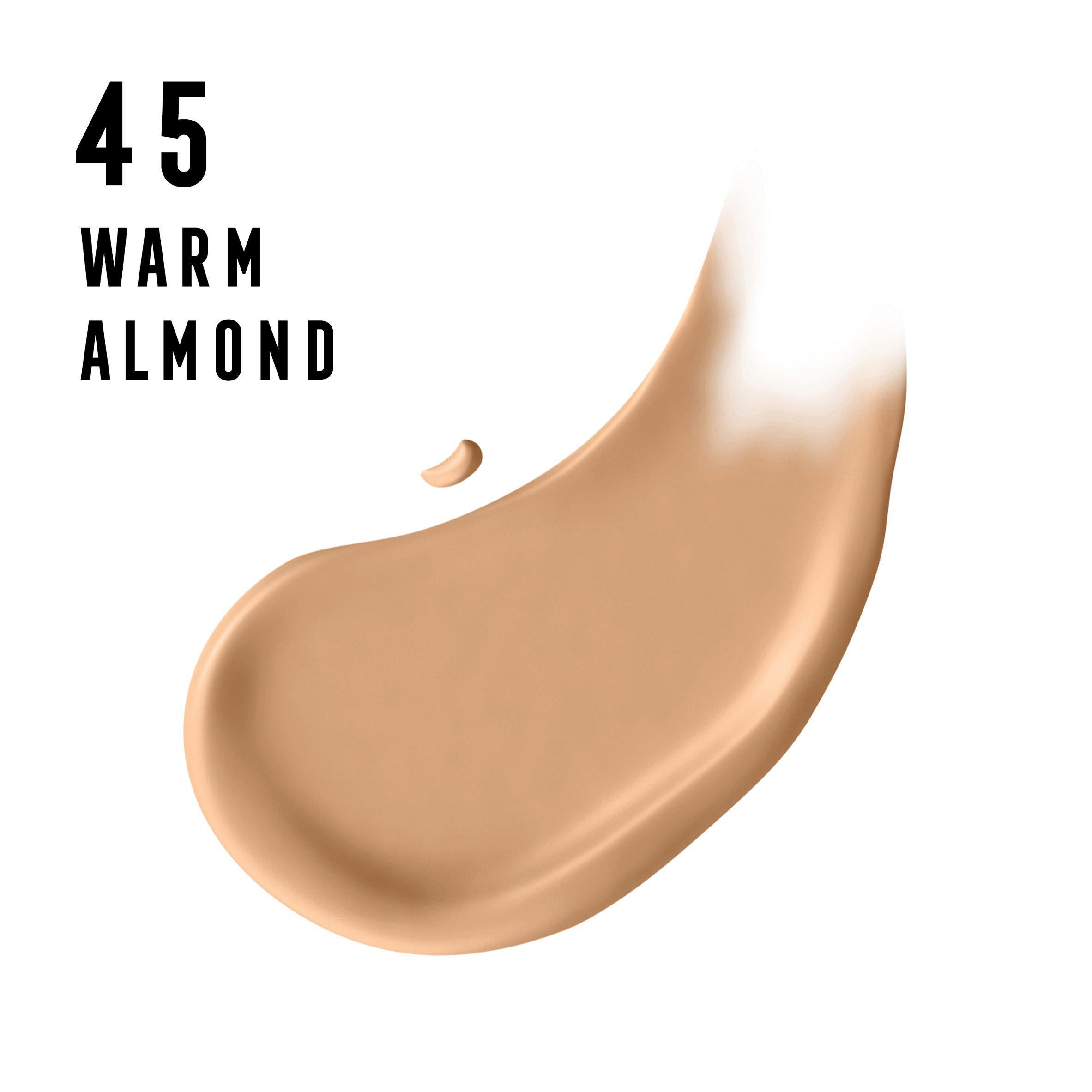 Max Factor Miracle Pure Foundation Warm Almond 30ml, imported from the UK