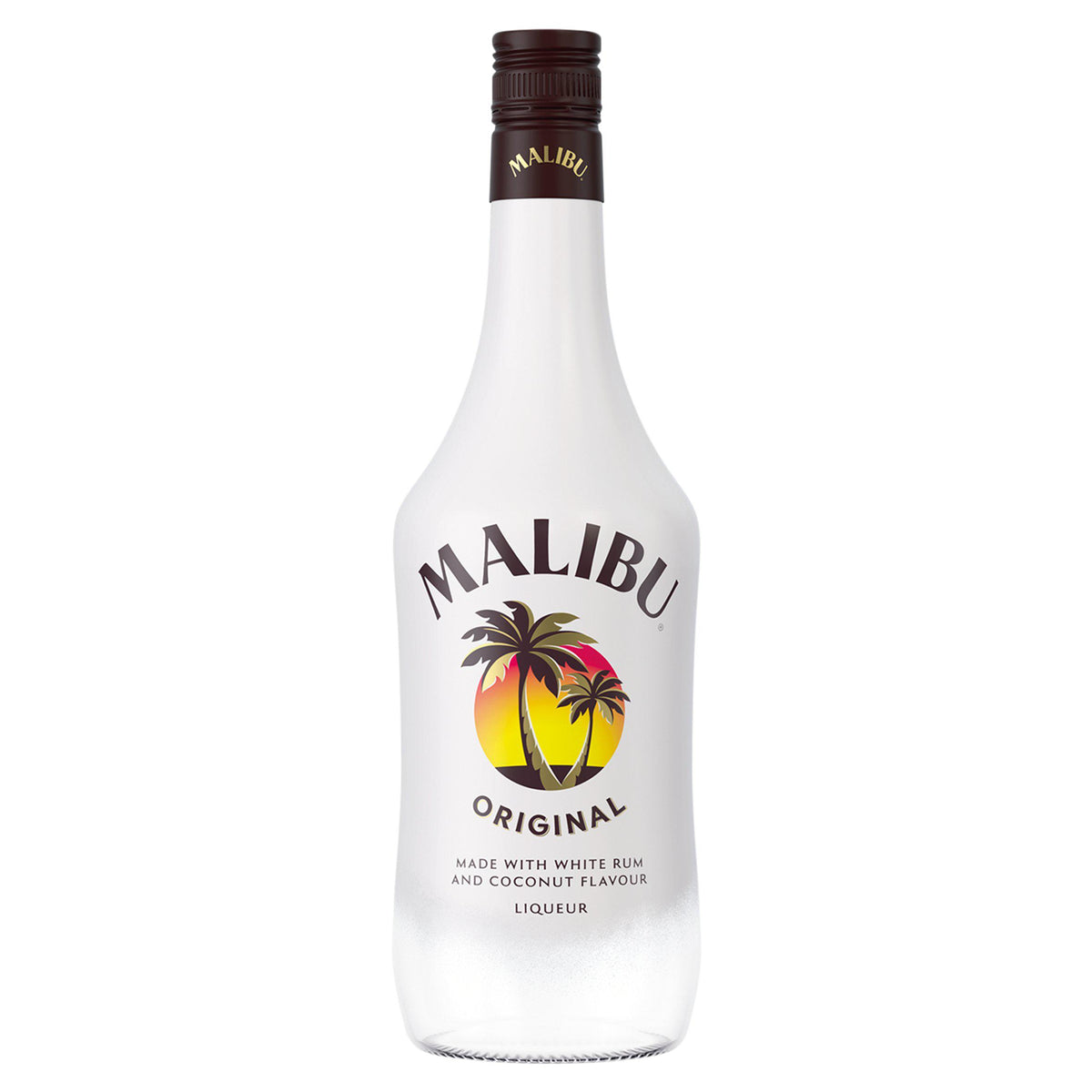 Malibu original white coconut rum 1L, UK version