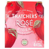 Thatchers Rosé sweet sparkling cider 4x440ml, UK version