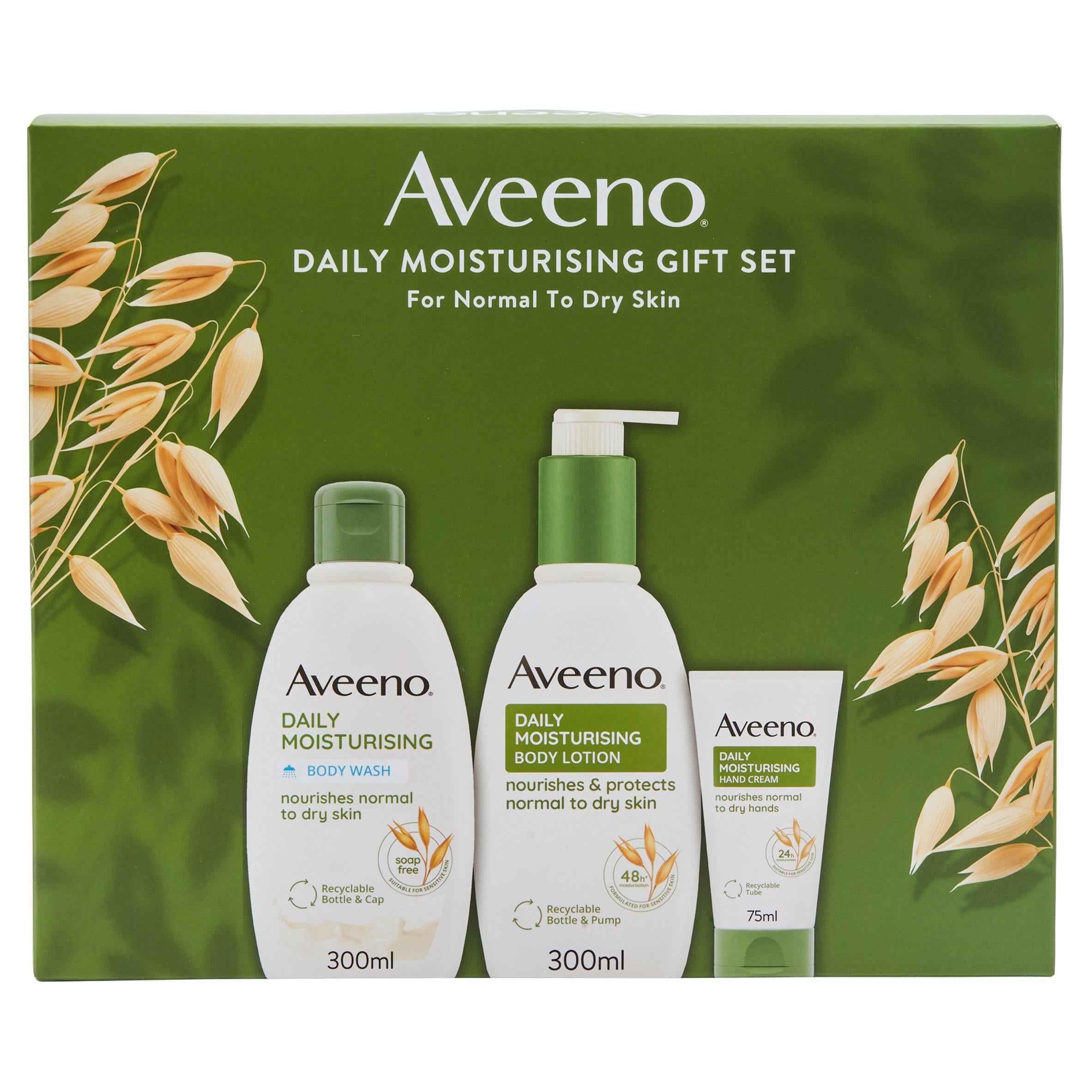 Aveeno Daily Moisturising Gift Set GOODS Sainsburys   