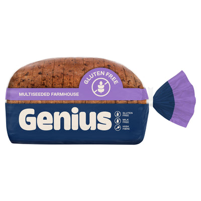 Sainsburys Genius DGF Multi Seeded Farmhouse 430g- Buy online at McGrocer
