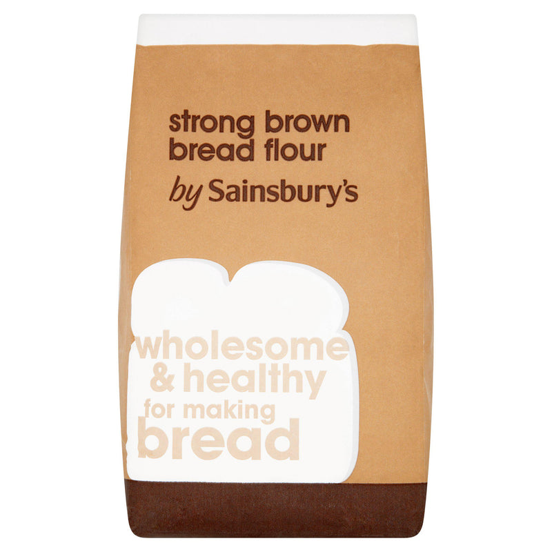 Sainsbury's strong brown flour 1.5kg, UK version