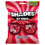 Shades by Niko Strawberry Flavour Sweets 150g (British brand)