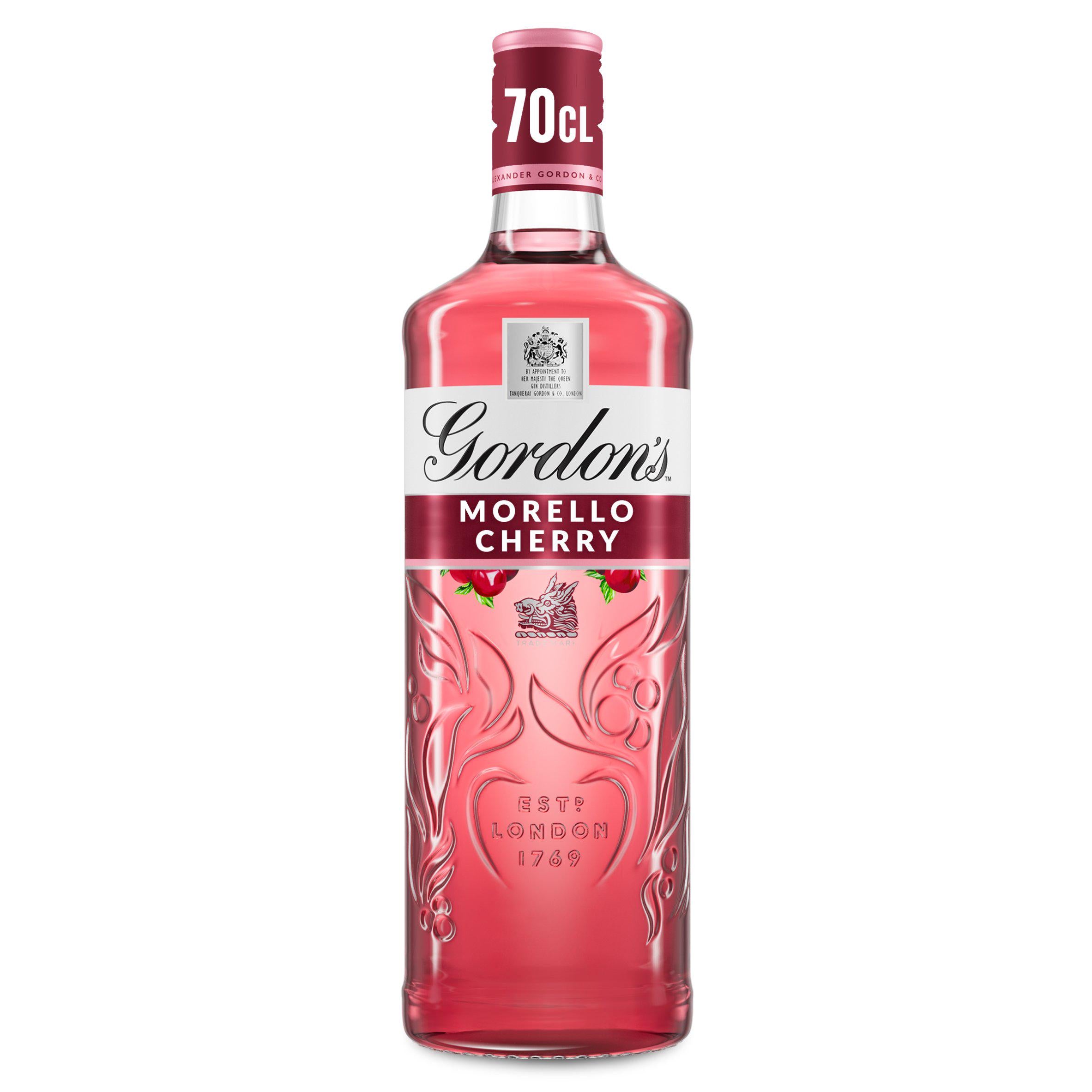 Gordon's Morello Cherry Distilled Gin 70cl - British product