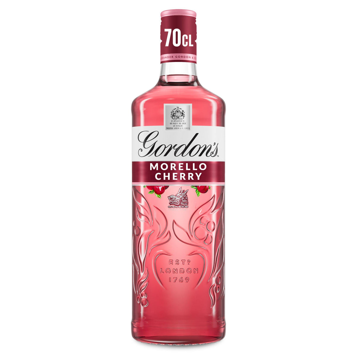 Gordon's Morello Cherry Distilled Gin 70cl - British product