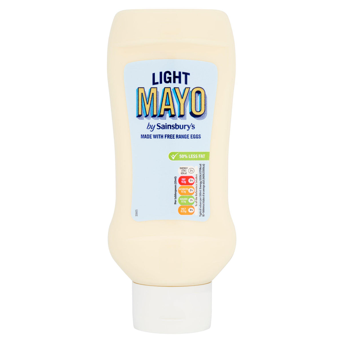 Sainsbury's light squeezy mayonnaise 500ml, UK version