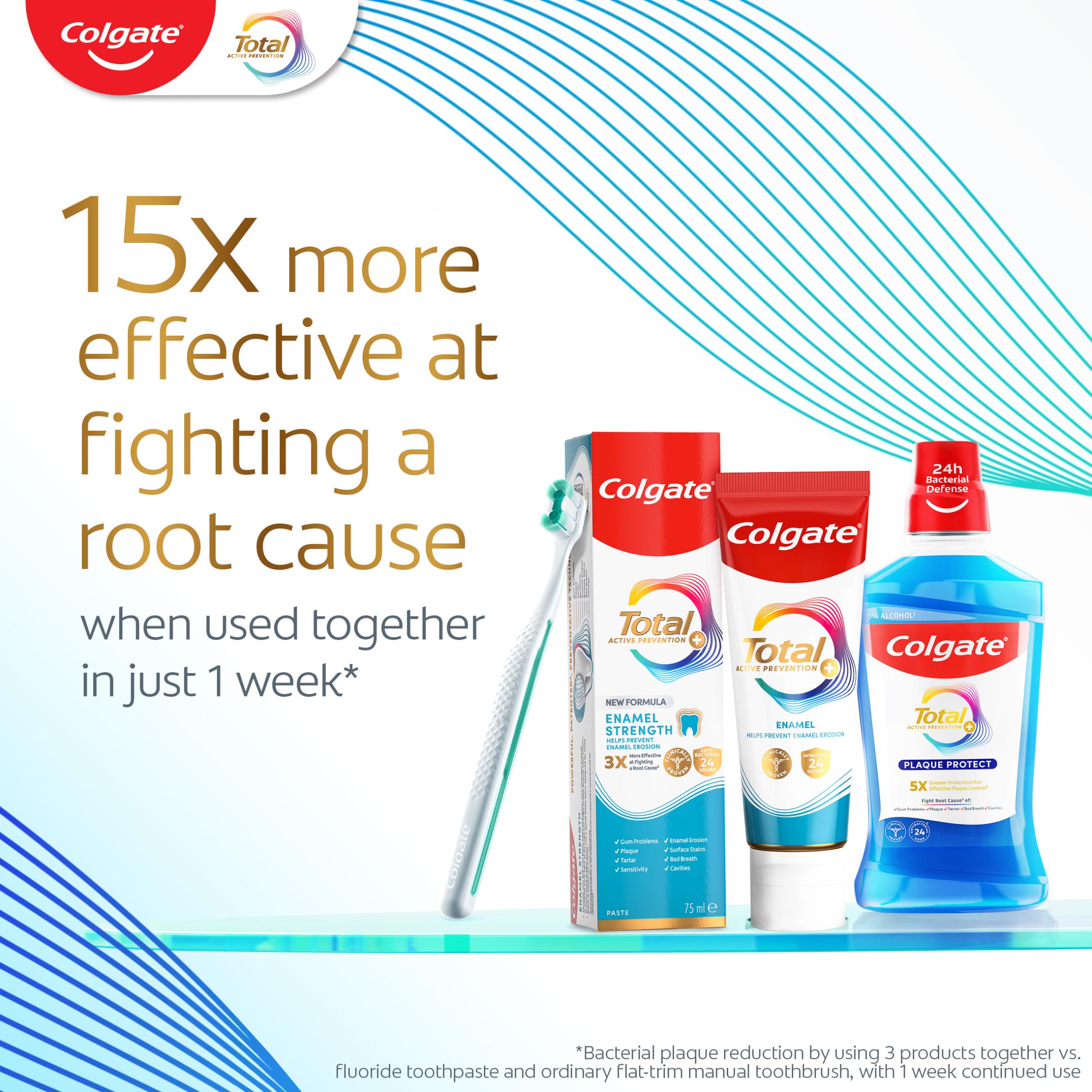 Colgate Total Active Prevention Enamel Strength toothpaste 75ml - British product