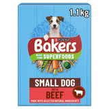 Bakers Small Dog Beef dry dog food 1.1kg - British product