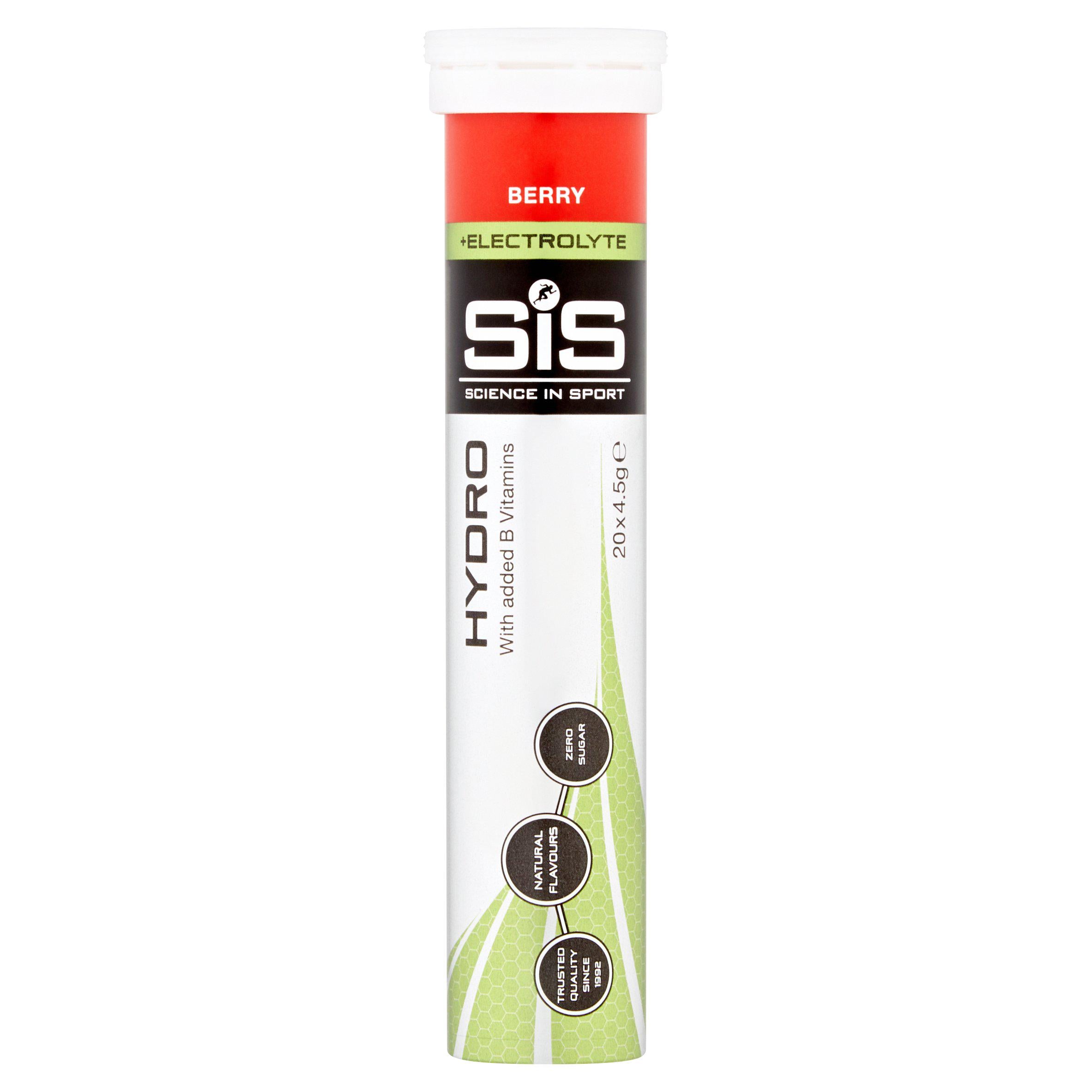 SiS hydration tablets berry 20 tablets, imported from the UK