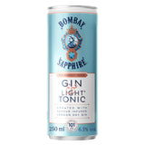 Bombay Sapphire Gin & Tonic Light 250ml - British product