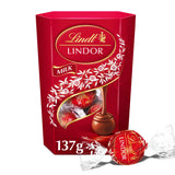 Lindt Lindor Milk Chocolate Truffles Box 137g, UK version