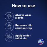 Domestos toilet cleaner Zero Limescale Lime 750ml, imported from the UK