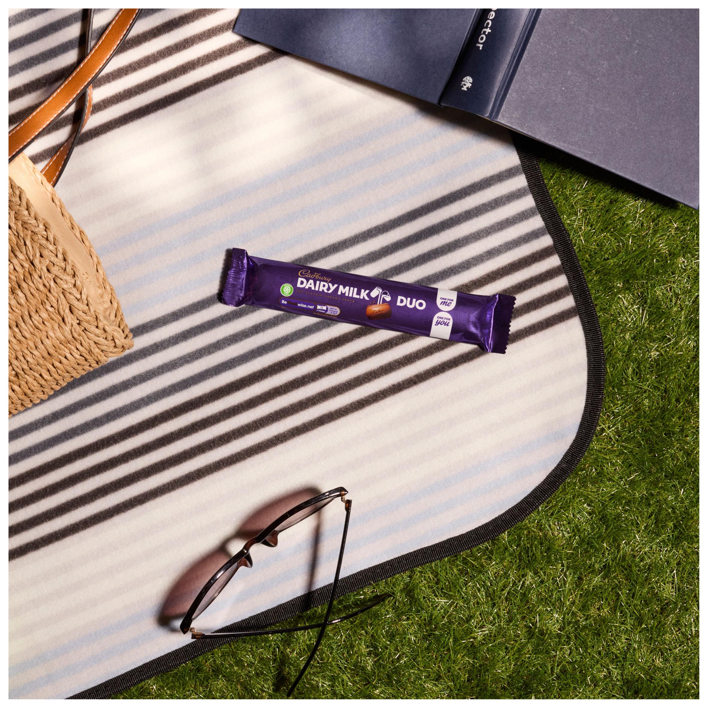 Cadbury Dairy Milk chocolate duo bar 54.4g - British product