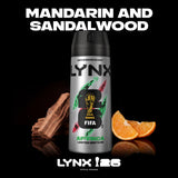 Lynx antiperspirant deodorant Africa 72h 150ml - British product