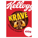 Kellogg's Krave Chocolate Hazelnut cereal 410g, imported from the UK