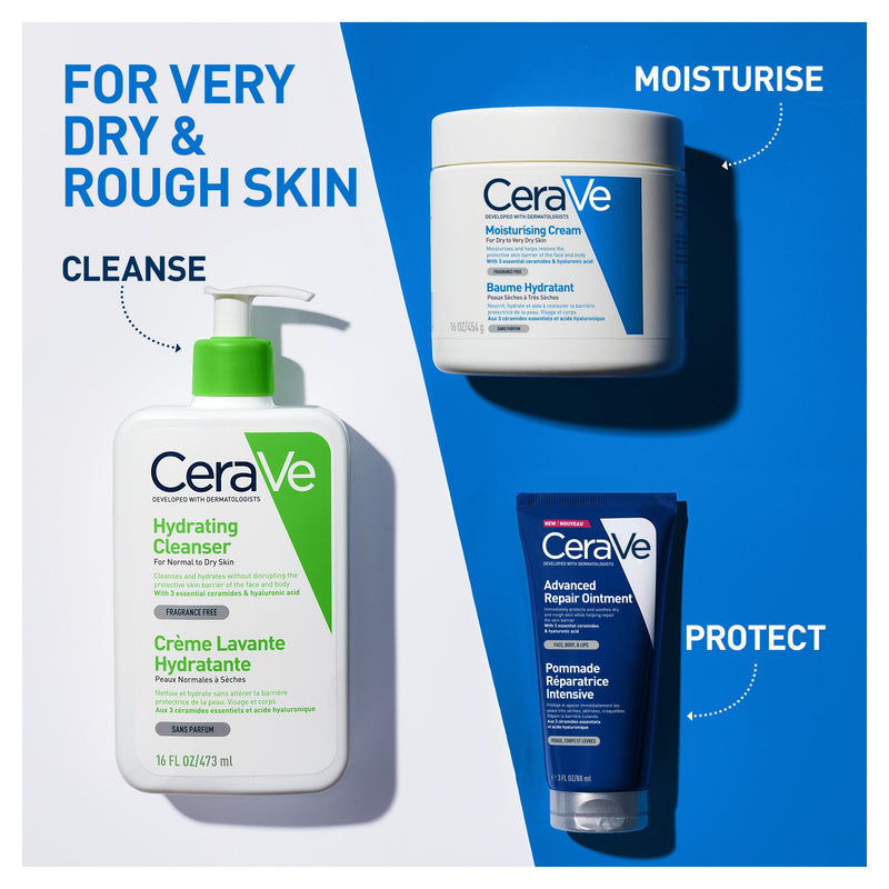 CeraVe Advanced Repair Ointment Dry Chapped Skin 88ml - British product