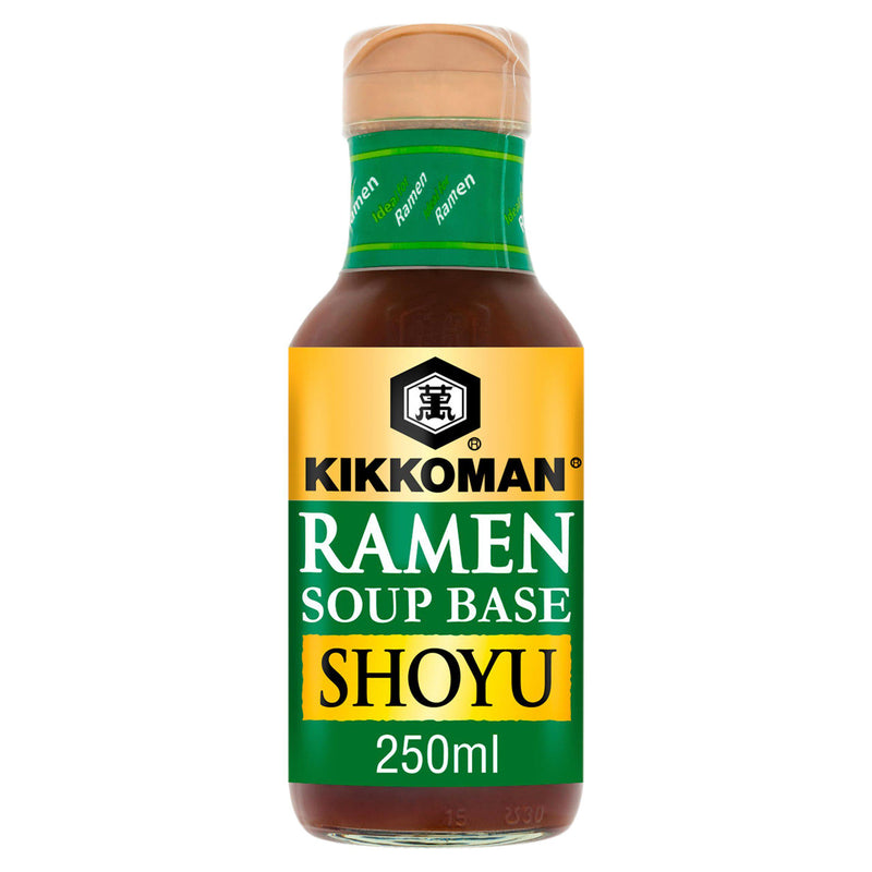 Kikkoman Concentrated Ramen Soup Base Shoyu 250ml, UK version