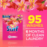 Surf tropical lily washing powder 4.75kg, imported from the UK