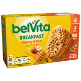 Belvita cereal bars Honey & Nut Chocolate Chips 5x45g, imported from the UK
