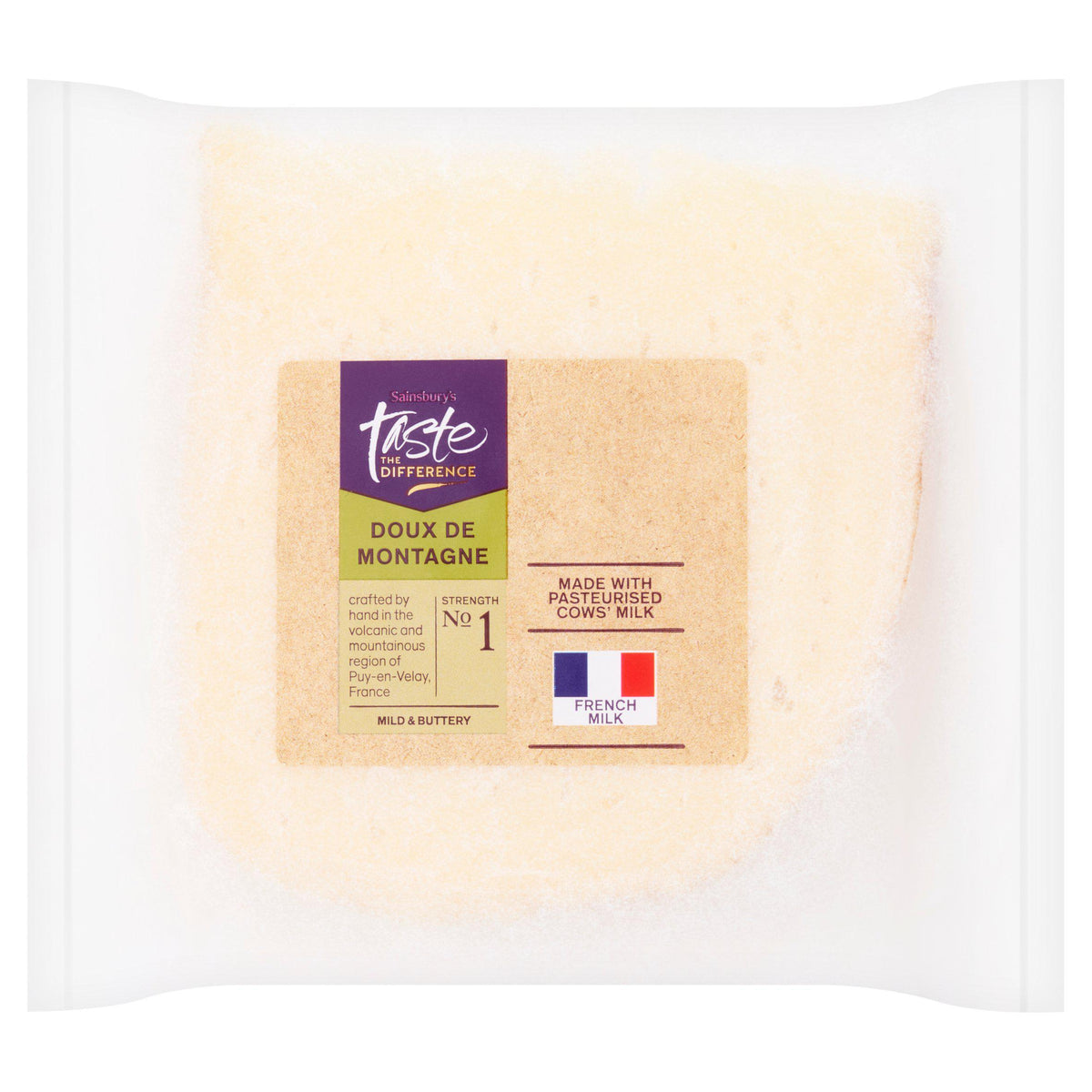 Sainsbury's Doux De Montagne cheese 160g (British brand)