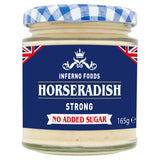 Inferno horseradish no added sugar 165g (British brand)