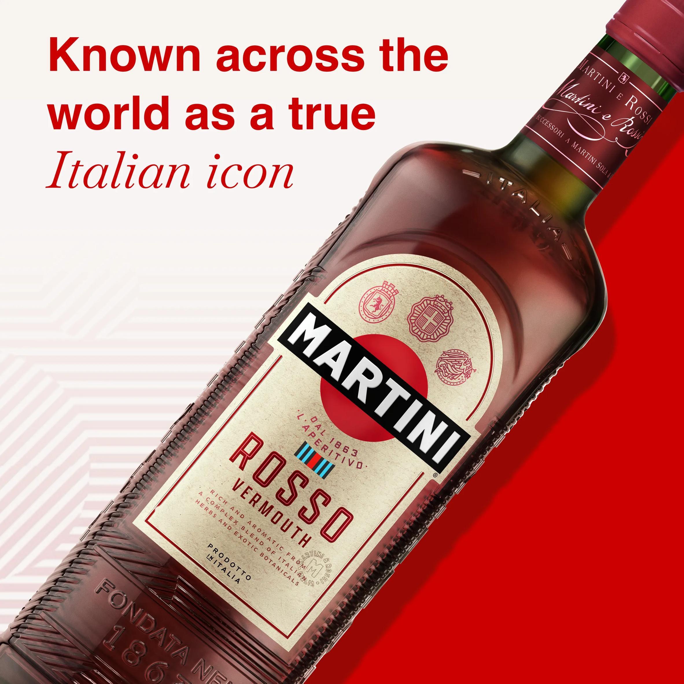 Martini Rosso vermouth aperitivo 75cl (British brand)