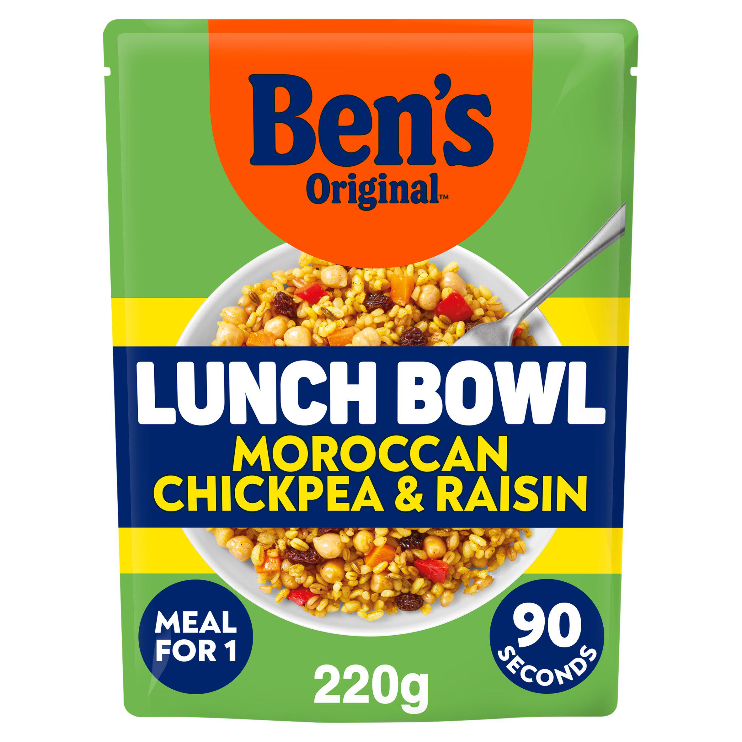 Ben's Original Lunch Bowl Moroccan Style 220g (British brand)