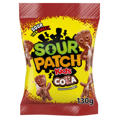 Sainsburys Sour Patch Kids Cola Sour Gummy Sweets 120g- Buy online at McGrocer