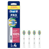 Oral-B Floss Action electric toothbrush heads x4 - British product