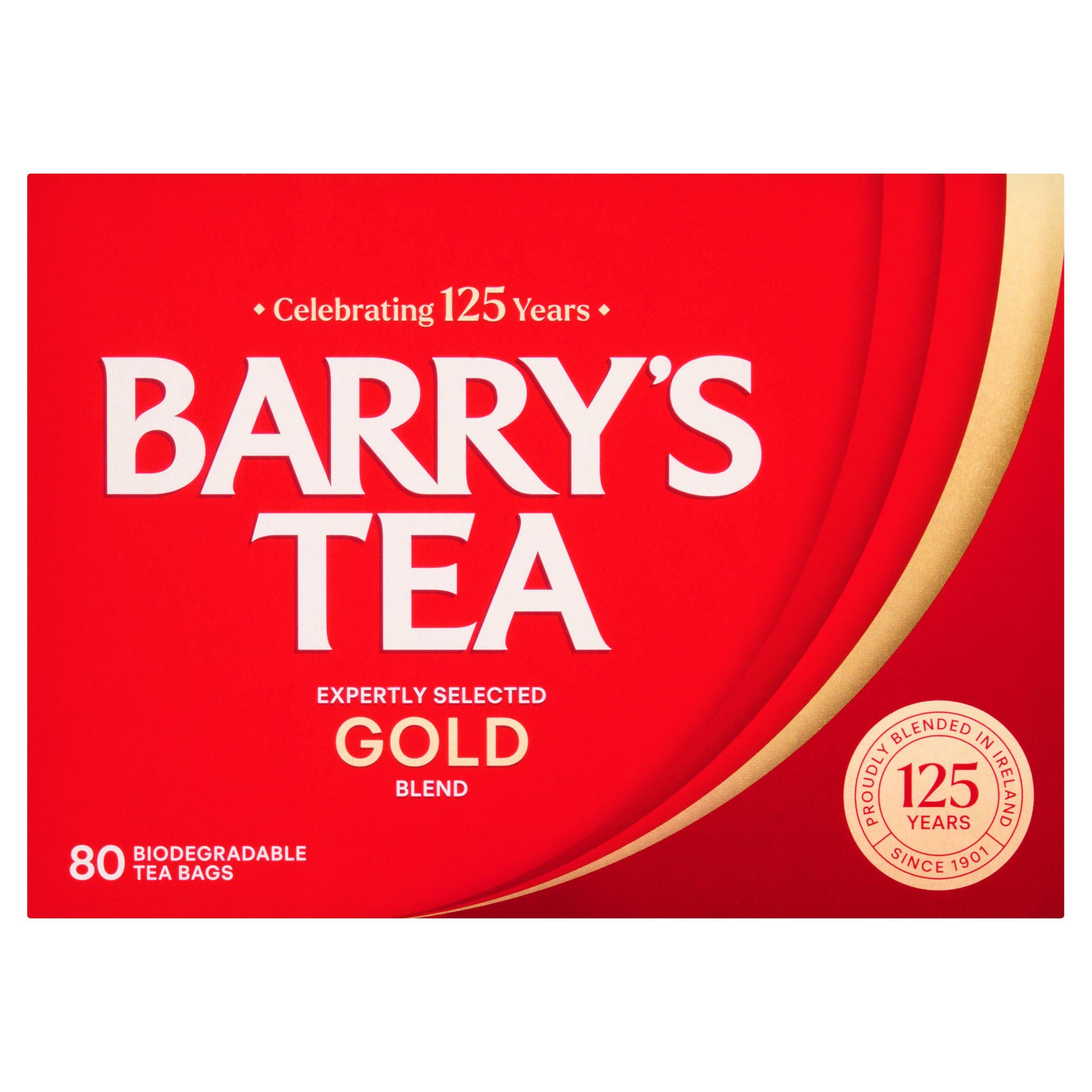 Barry's Tea Gold Blend teabags 80 pack, UK version