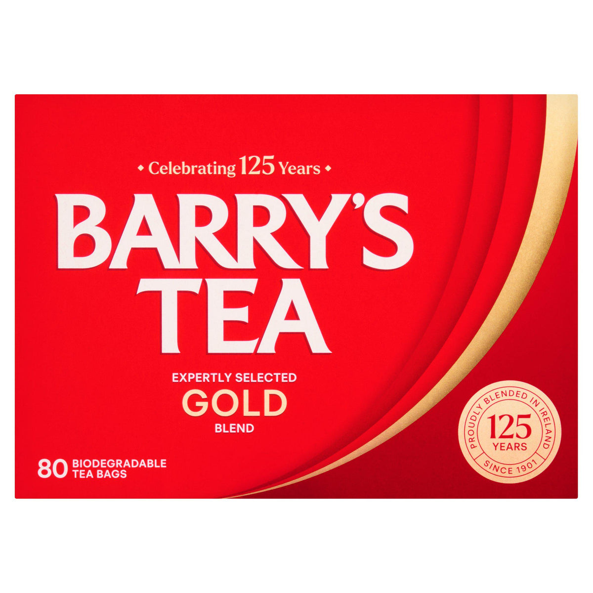 Barry's Tea Gold Blend teabags 80 pack, UK version