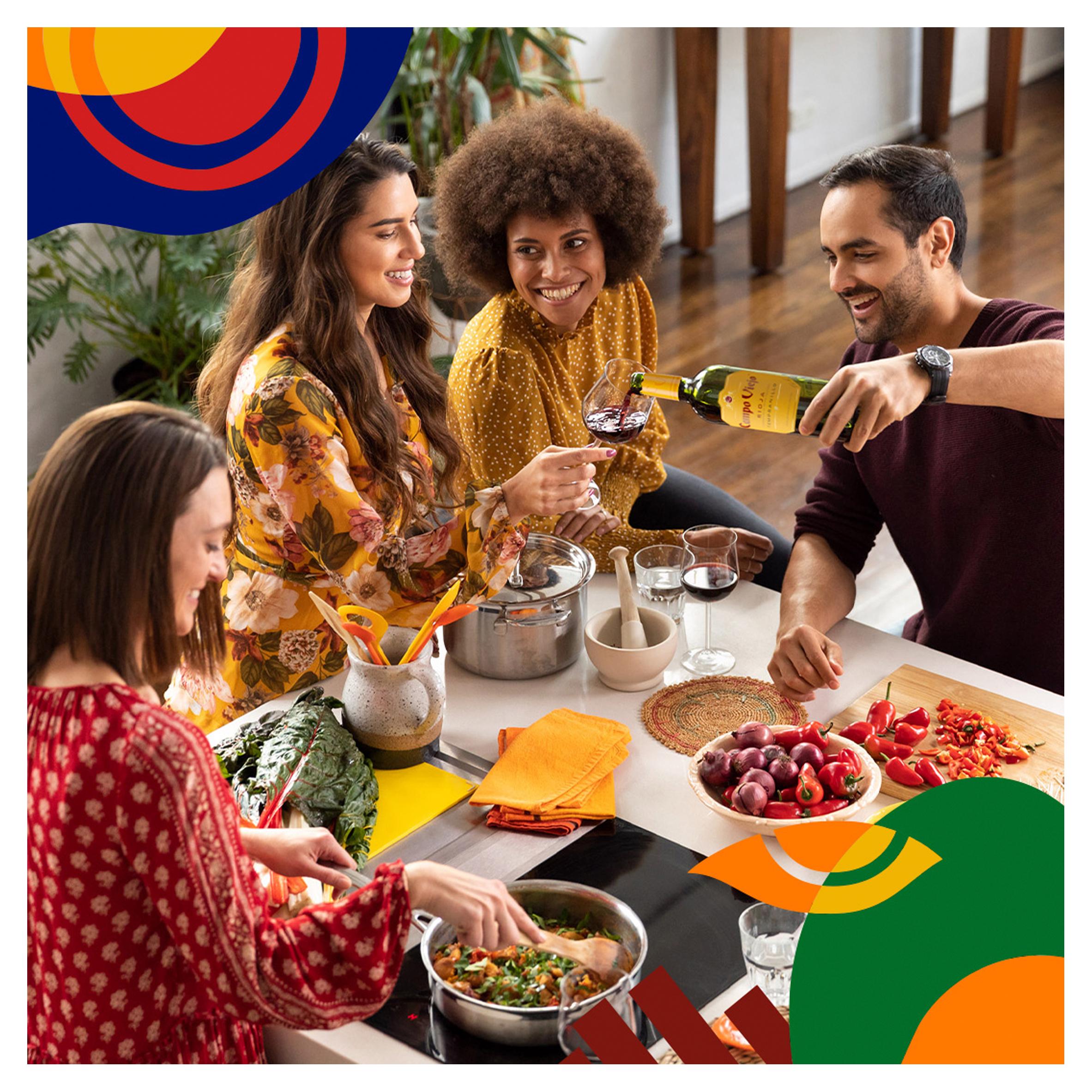 Campo Viejo Tempranillo red wine 18.75cl (British brand)