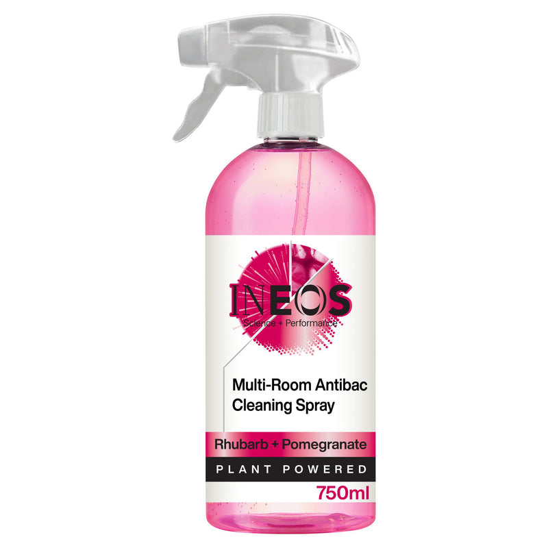 Ineos surface cleaner spray rhubarb and pomegranate 750ml, imported from the UK