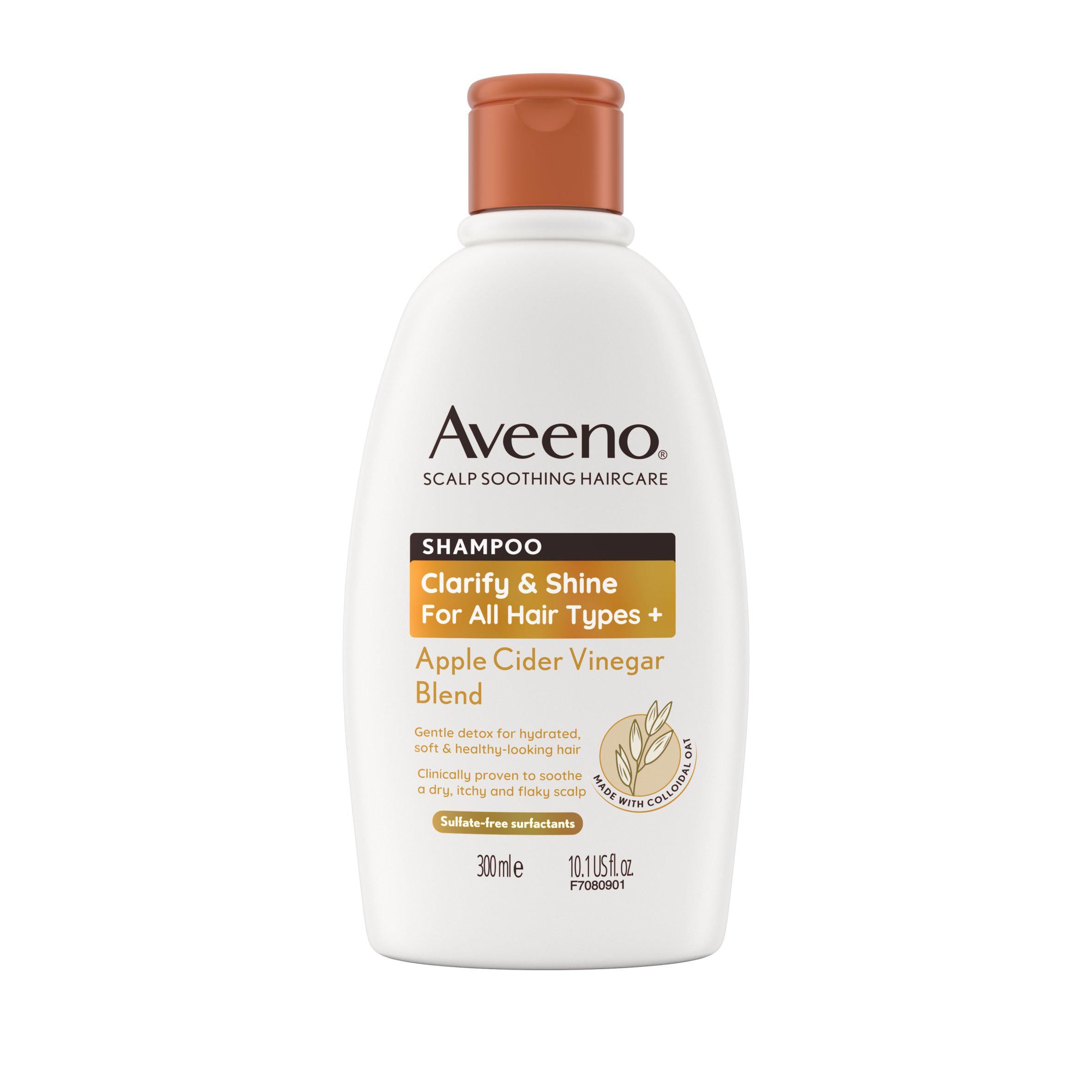 Aveeno Clarify & Shine shampoo 300ml, UK version