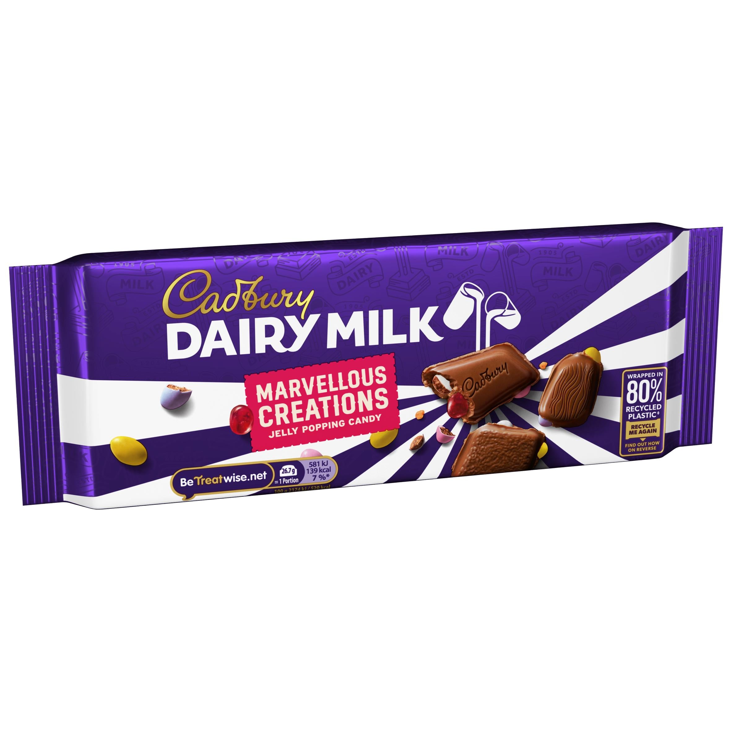 Cadbury Dairy Milk Marvellous Creations chocolate bar 160g - British product