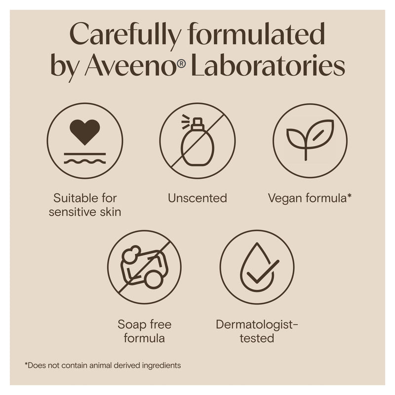 Aveeno Dermexa Daily Emollient body wash 300ml, imported from the UK