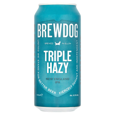 Sainsburys BrewDog Triple Hazy New England IPA Beer 440ml- Buy online at McGrocer