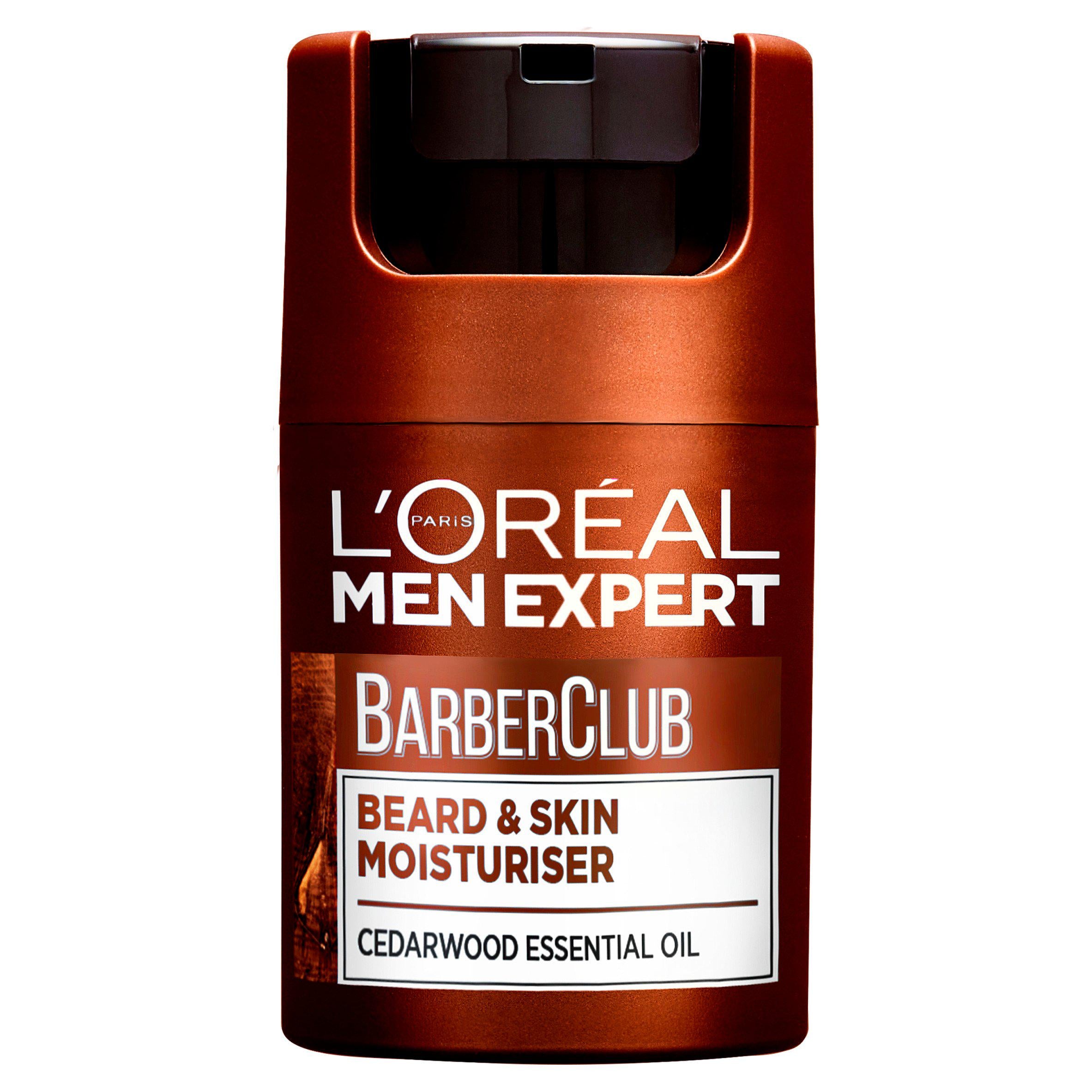 L'Oréal Men Expert Barber Club Short Beard & Face Soothing Gel Moisturiser 50ml GOODS Sainsburys   