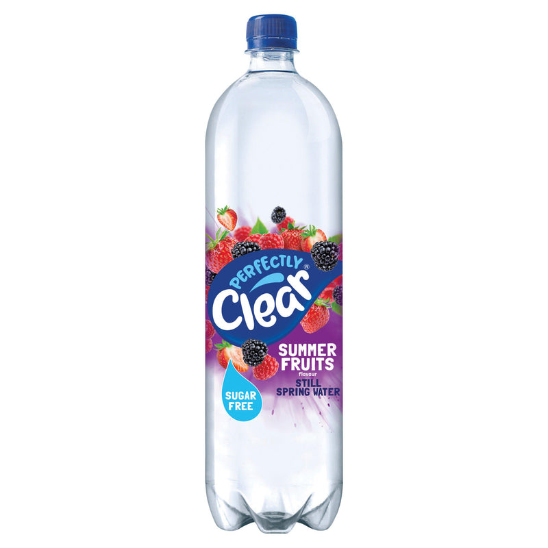 Perfectly Clear summer fruits flavoured spring water 1.5L (British brand)
