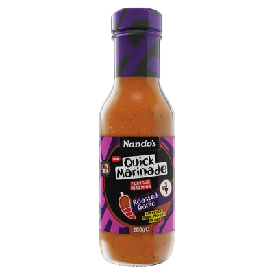 Sainsburys Nando's Roasted Garlic Quick Marinade Sauce 280g- Buy online at McGrocer