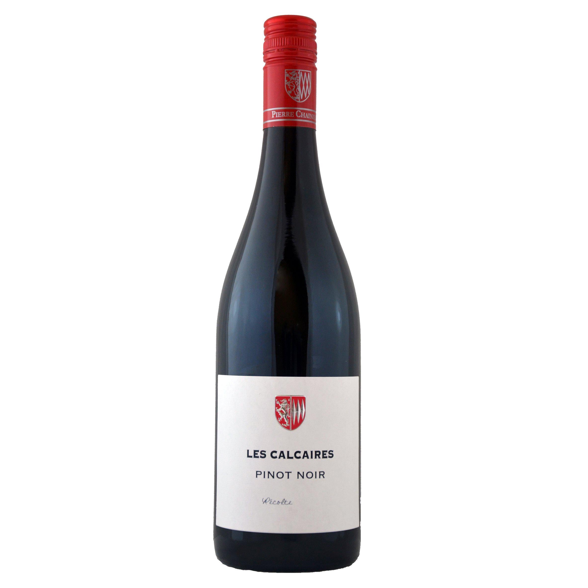 Les Calcaires Pinot Noir red wine 75cl, UK version