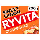 Ryvita crispbread sweet onion 200g, imported from the UK