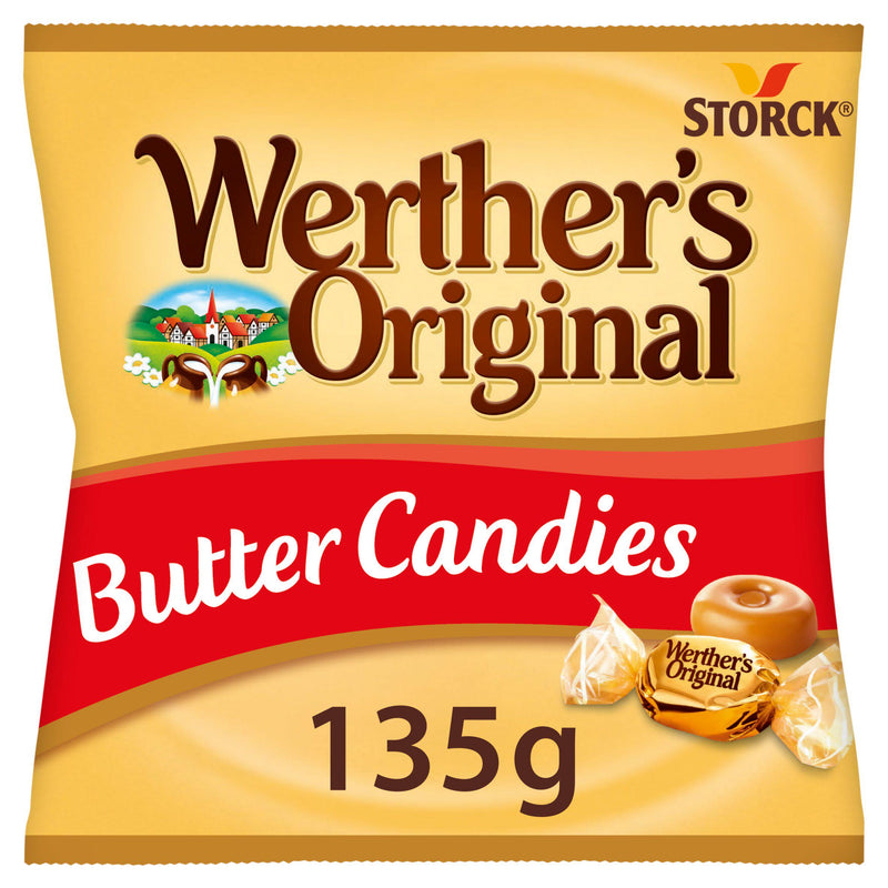 Werther's Original butter sweets 135g candy bag - British product