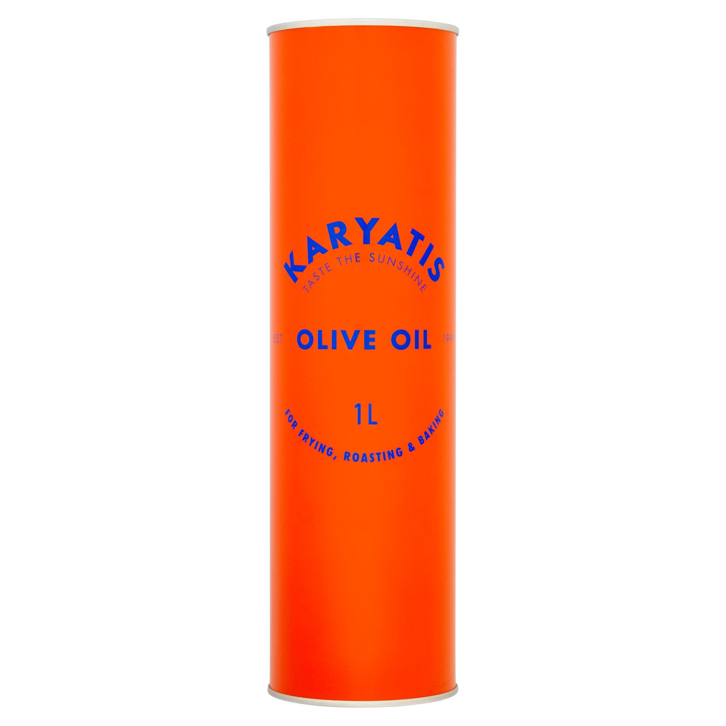Karyatis olive oil 1L, imported from the UK