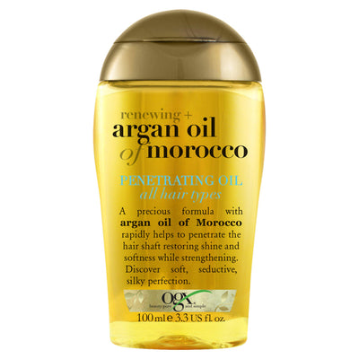 Sainsburys OGX Argan Oil of Morocco Penetrating Hair Oil for All Hair Types 100ml- Buy online at McGrocer
