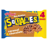 Kellogg's Rice Krispies Squares Curious Caramel & Chocolate Snack Bars 4x36g