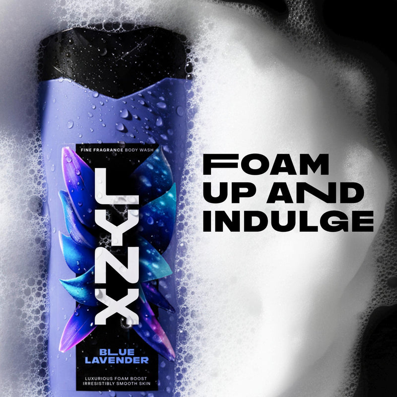 Lynx Blue Lavender shower gel 400ml (British brand)