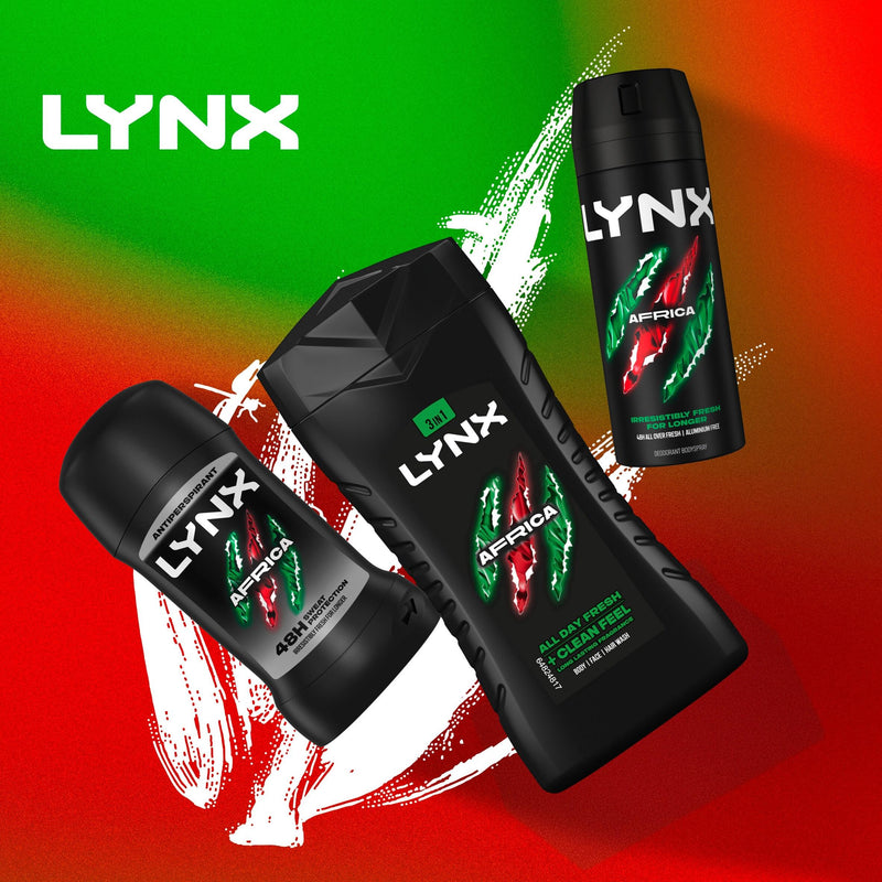 Lynx Africa shower gel 50ml (British brand)